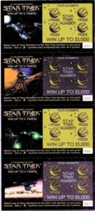 Star Trek Colorado Lottery Tickets