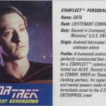 Galoob Star Trek Action Figure Cards