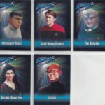 Star Trek Action Figure Blue Bannered Cards