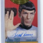 Star Trek Card LLAP Nimoy auto