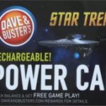 Star Trek Dave and Busters Power Card
