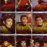Star Trek Legends Card Set-Sulu, Uhura, Scotty