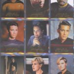Star Trek Legends Card Set-Wesley, Geodri and Yar