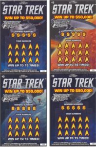 Star Trek Texas Lottery Tickets