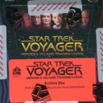 Star Trek Voyager Heroes and Villains Archive Card Box