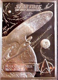 HC Pewter TNG Enterprise-D Card