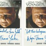 Voyager Heroes and Villains Autograph Variants