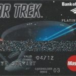 Star Trek Bank of America Credit Card