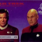 Mercury Star Trek Generations Phone Card