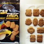 Star Trek Christies Sticker Box and Cookies