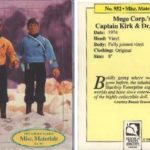 Star Trek Doll magazine card