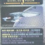 Star Trek World Tour Sticker