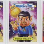 Garbage Pail Kids 6 Star Trek Parody Cards