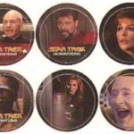 Star Trek Generations pogs