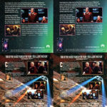 Star Trek CIC VCR Movie Poster Set Card Backs