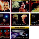 Star Trek Generations 10 unit Phone Card Set