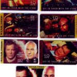 Star Trek Generations 10 unit Phone Card Set Plus Bonus Card