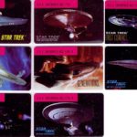 Star Trek History of the Enterprise Phone Card Set
