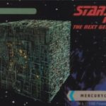 Star Trek Phone Card Mercury Borg