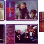 Sample cards from the ST Movies Action Set