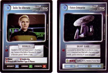 Star Trek CCG Q Continuum Uncommon Set 40 Cards 