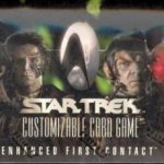 Star Trek Decipher CCG Enhanced First Contact Card Box