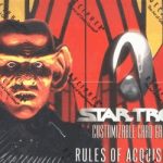Star Trek CCG Rules of Acquisitions Card Box