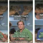 Star Trek Decipher Trouble With Tribbles CCG Card Wrapper