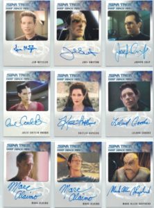 Star Trek DS9 Heroes and Villains Autograph Cards