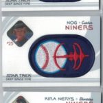 Star Trek DS9 Heroes and Villains Baseball Patch Cards