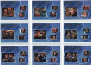 Star Trek DS9 Heroes and Villains Relationship Cards