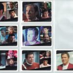 Star Trek TOS Captains Collection Movies Log Cards