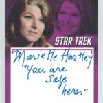 Star Trek TOS Captains Collection Inscription Autograph Cards