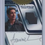 Star Trek Enterprise Heroes and Villains Autograph Relic Card Keating