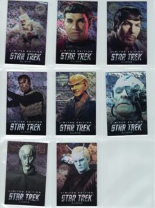 Star Trek Dave and Busters Villains Foil Set