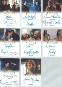 Star Trek Picard Autograph Cards