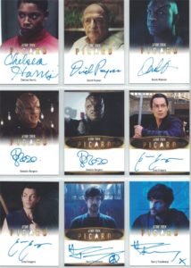 Star Trek Picard Autograph Cards