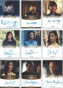 Star Trek Picard Autograph Cards