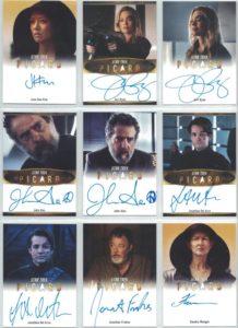 Star Trek Picard Autograph Cards