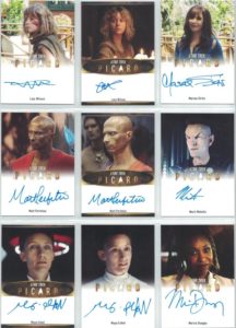 Star Trek Picard Autograph Cards