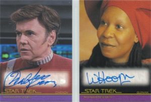 Star Trek Inflexions Autograph Cards