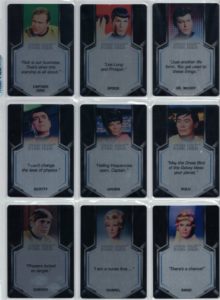 Star Trek Inflexions Expression of Heroism Cards