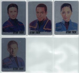 Star Trek Inflexions Hand Painted Metal Cards