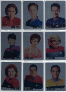 Star Trek Inflexions Hand Painted Metal Cards