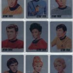 Star Trek Inflexions Hand Painted Metal Cards