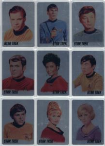 Star Trek Inflexions Hand Painted Metal Cards