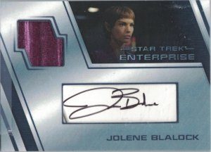 Star Trek Inflexions Relic Autograph Cards