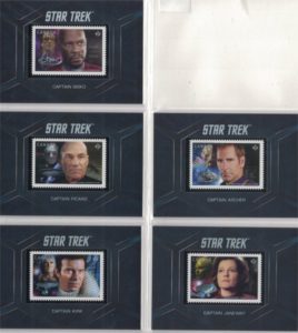 Star Trek Inflexions Hand Painted Metal Cards