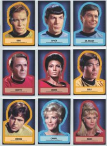 Star Trek Inflexions Sticker Cards