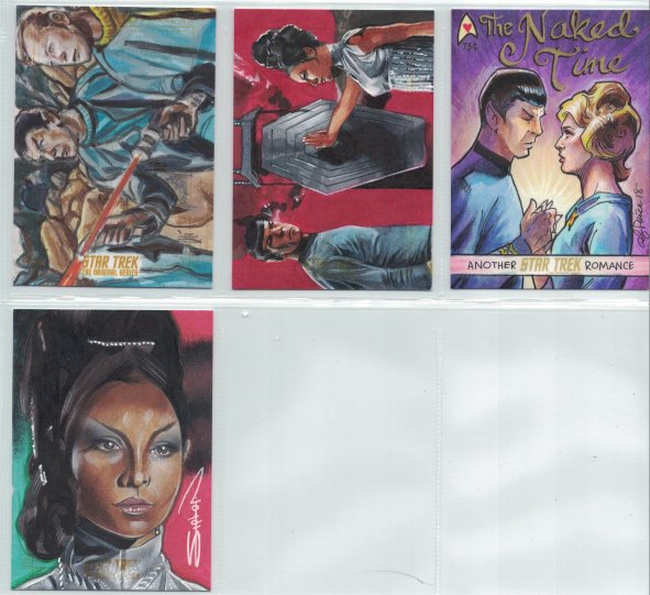 Star Trek TOS Inscriptions Sketch Cards